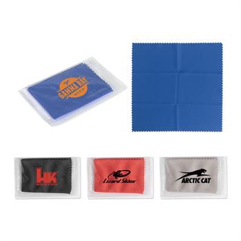 CLTHPCH - 6" x 6" Microfiber Cloth in Pouch