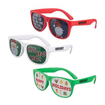 S53210X - Christmas Art Pinhole Sunglasses