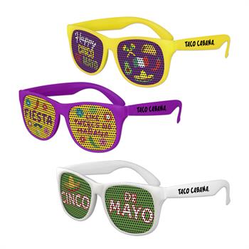 S53227X - Cinco De Mayo Art Pinhole Sunglasses