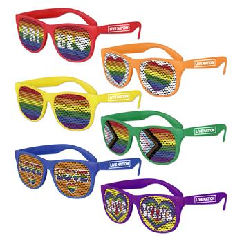 S53249X - Pride Art Pinhole Sunglasses