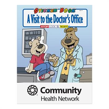 CBSB1 - Visit to Doctors Office Stickers Book