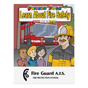 CBSB6 - Learn About Fire Safety Stickers Book