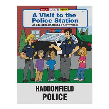 WCB19 - A Visit To The Police Station Coloring Book