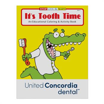 WCB23 - Its Tooth Time Coloring Book