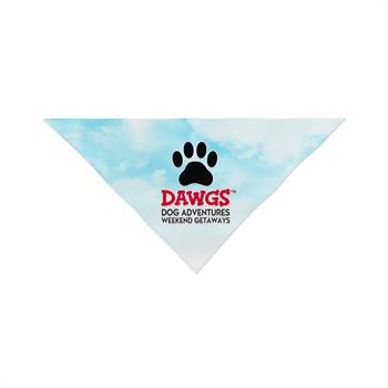 WL1794L - Large Full Color Custom Dog Bandanas