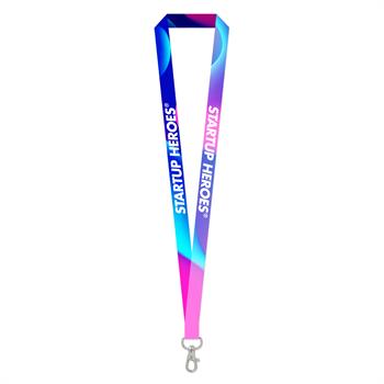 WL1796 - 3/4" Full Color Lanyard