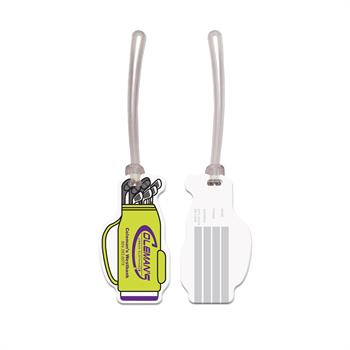 WL1855 - USA Made Golf Bag Vinyl Luggage Tag