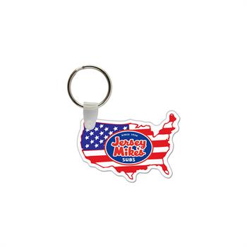 WL1883 - USA Made Vinyl Keychain