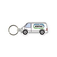 Sprinter Van Shaped USA Made Vinyl Keychain